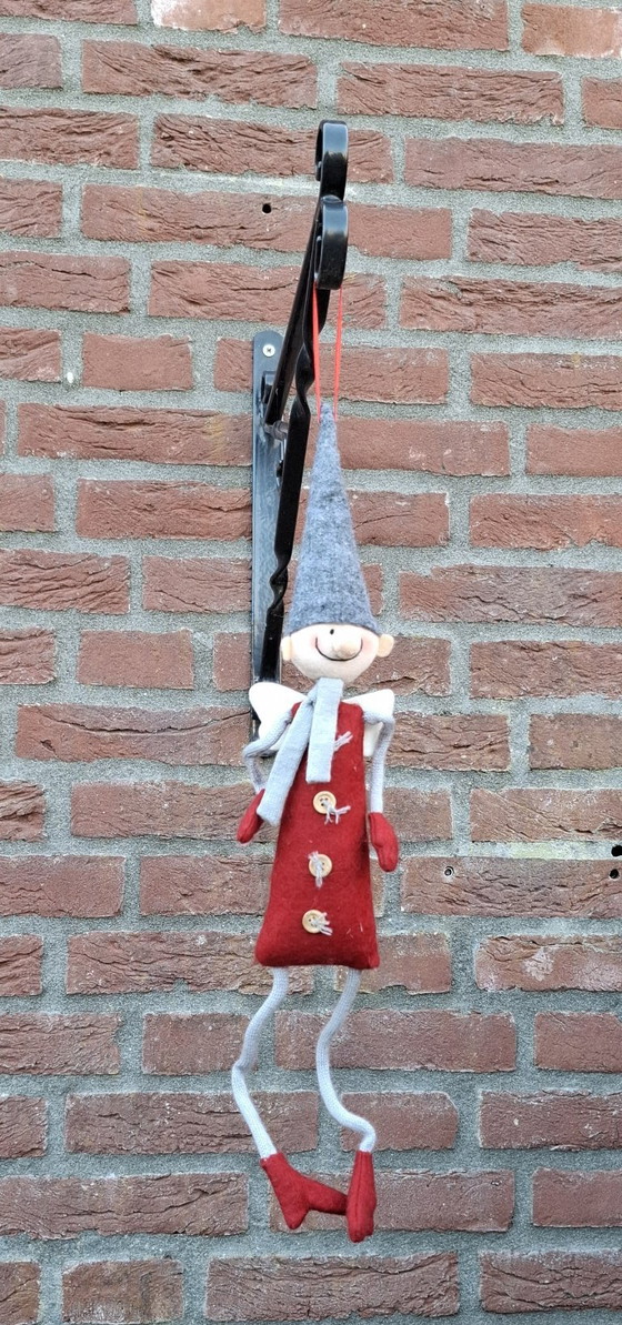 Muñeco elfo de Navidad decorativo hecho a mano.🎄 – Objetos decorativos, Algodón (photo 3 of 11)