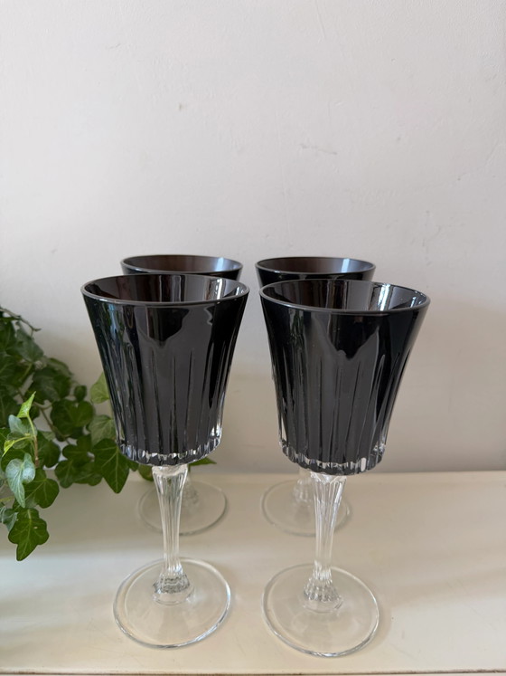Safran Paris crystal wine glasses – Glass & Decanter, Vintage (photo 5 of 5)