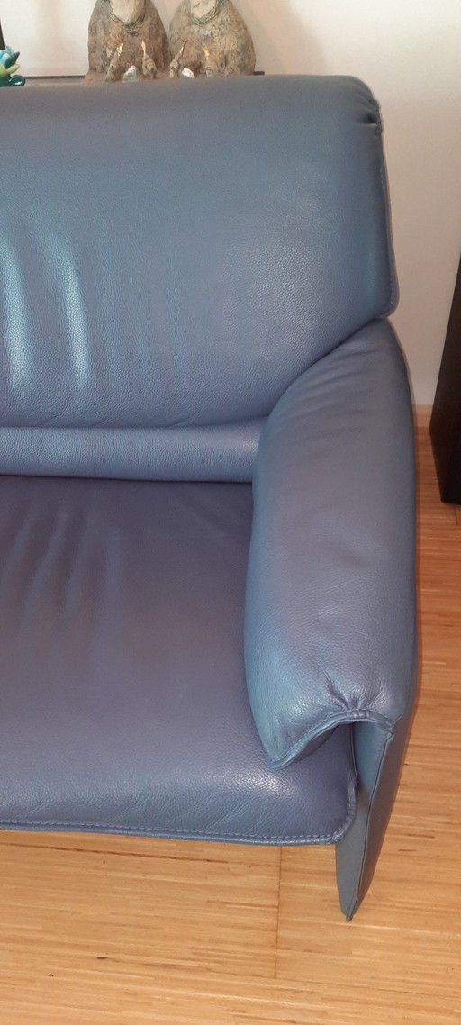 Divano di design Leolux Bora Beta, rivestimento in pelle Senso
