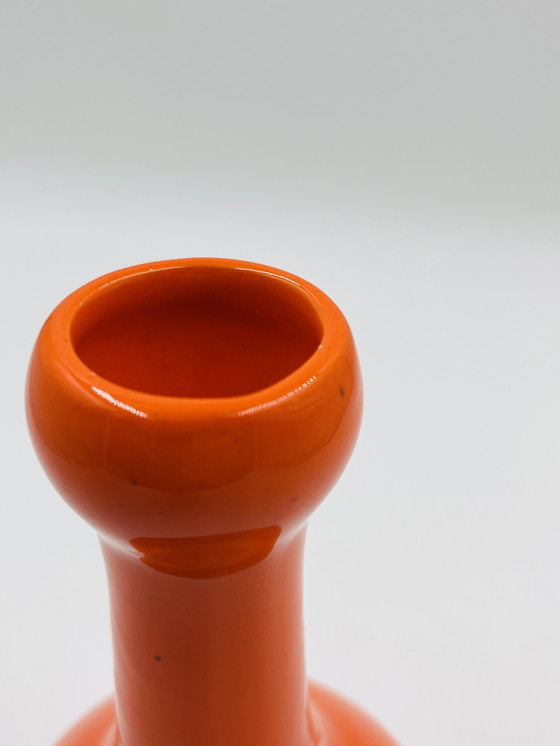 Image 1 of Keramikvase orange Italy