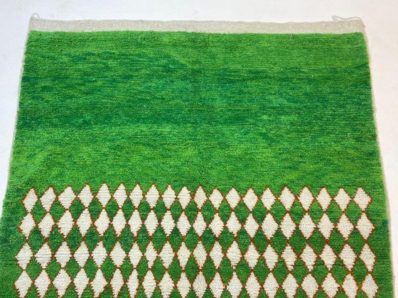 Image 1 of Reiner Wollteppich, traditionell handgefertigt, Größe 2/3 m