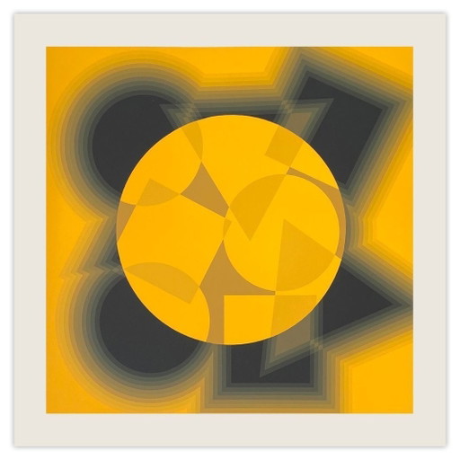 Patrice ALLART Composition cinétique II Siebdruck 1974