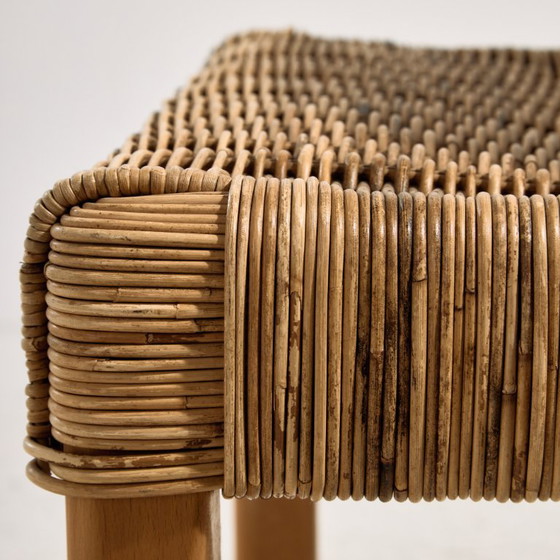 MK10876 Oak and Rattan Chair, Set of 4 – Side chairs, Wicker (photo 14 of 16)