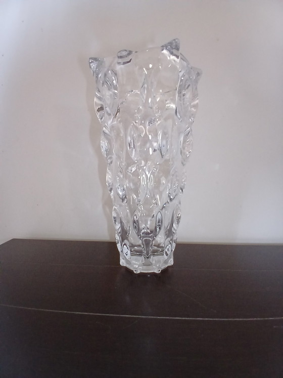 Bohemia Treasury Crystal Sculptural Vase - H 30 cm (photo 5 of 6)