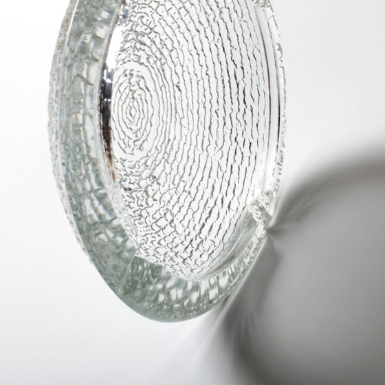 Cendrier Rond Vintage en Verre Clair Henninger Meister Spezial Bier / Allemagne / Années 1980 – Objets déco (photo 3 of 10)