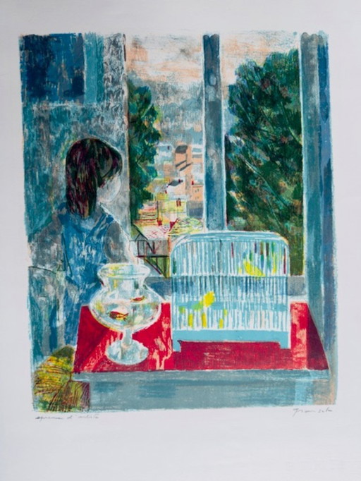 Lithographie de Émilio Grau Sala