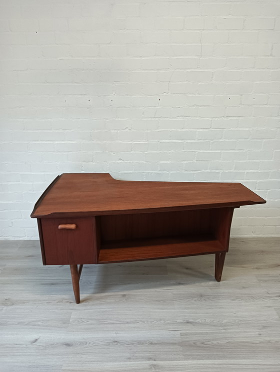 Image 1 of Boomerang Bureau, Peter Løvig Nielsen für Hedensted Möbelfabrik 