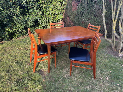 Vintage Tisch- und Stuhlset