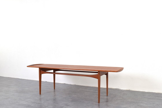 Image 1 of Table basse en teck du Mid Century par Tove Kindt-Larsen pour France & Søn / France & Daverkosen, années 1960