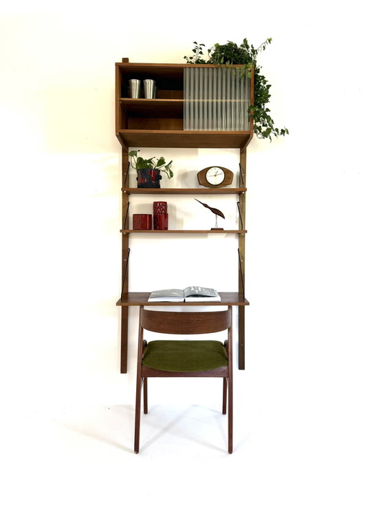 Image 1 of Vintage Modulair Deens Wandsysteem ‘60