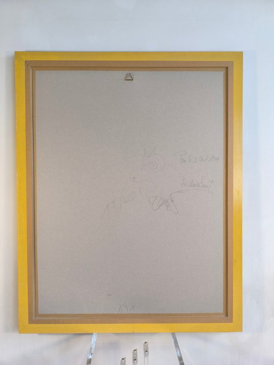 Image 1 of ✨✨ Jean-Baptiste Valadié – Magnifica litografia originale, firmata e numerata, "Nudo con dalie" ✨✨