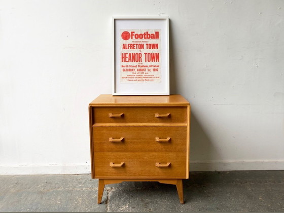 Image 1 of Cómoda de roble 'Brandon' de Gomme, mediados de siglo, años 50, plano G / E