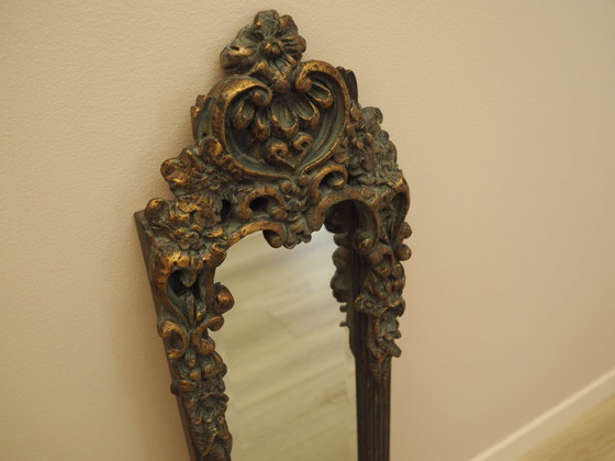 Image 1 of Mirror in a wooden frame, Italian design, 1960s, manufactured in Italy