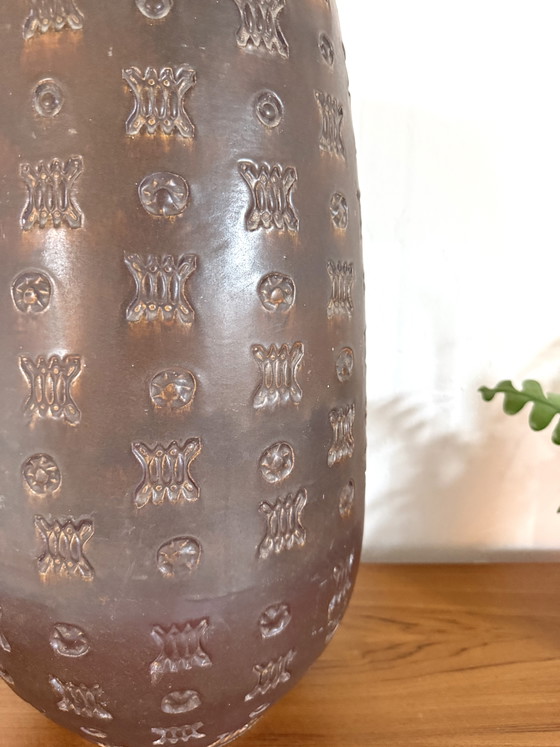 Vase vintage XL en céramique 250-54, Allemagne de l'Ouest '70 – Scheurich W-Germany, Ceramic (photo 3 of 5)
