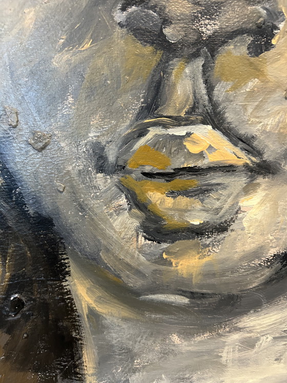 Image 1 of Painting acrylic on canvas 1m x 1.40m