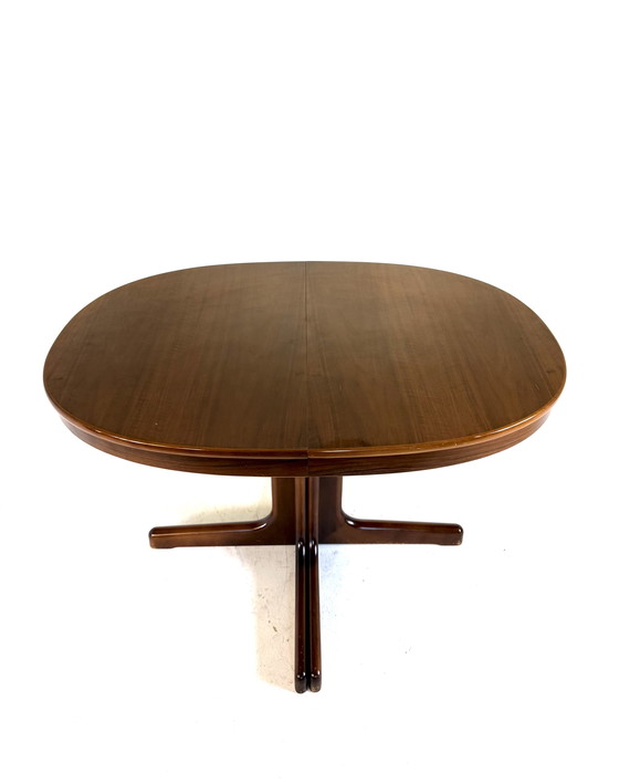Image 1 of Vintage XL extendable teak dining table, Lübke '60