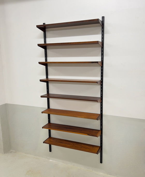 Image 1 of Kai Kristiansen Rozenhouten rekkensysteem, Felballes Møbler.