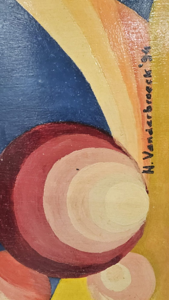 Image 1 of H. Van Den Broeck — Untitled, 1994 | Oil On Canvas | 104 × 78 Cm