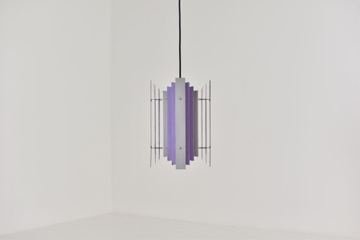 Élégante suspension conçue par Thue Christensen pour Nordisk Solar, Danemark, années 1960.