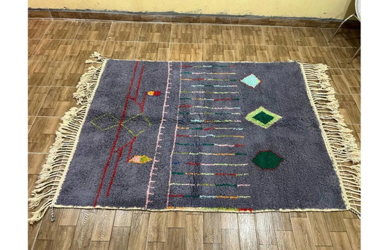 Handgefertigter Berber-Teppich aus Wolle 3 x 2 m – Teppiche & Läufer, Wool (photo 5 of 11)