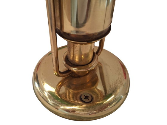 Image 1 of Set di 5 Lampade Vintage stile Nautico – Ottone e Vetro Colorato – 23cm