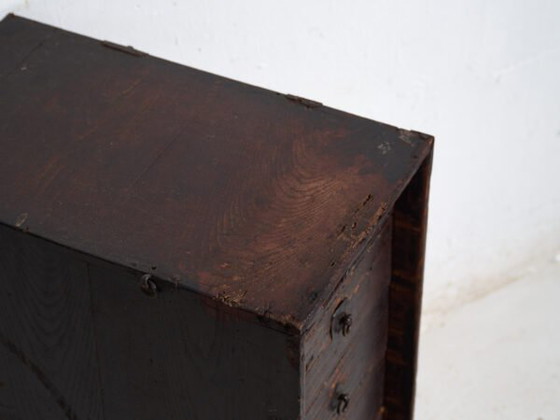 Meuble de rangement japonais ancien - Période Meiji / Taishō (env. ) #74 – Meubles de rangement pour bureau (photo 12 of 40)