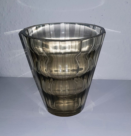 Image 1 of 2X Vases By Elis Bergh For Kosta, 1930S