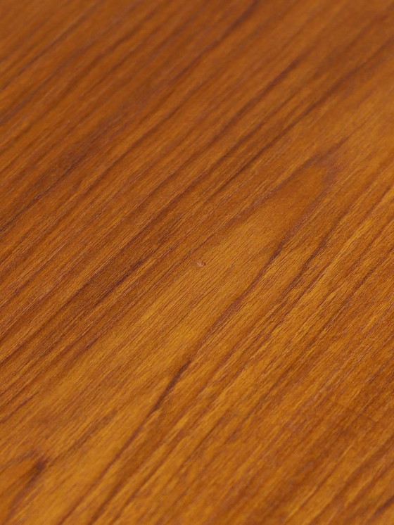 Image 1 of Uitschuifbare eettafel rechthoekig teak Deens vintage