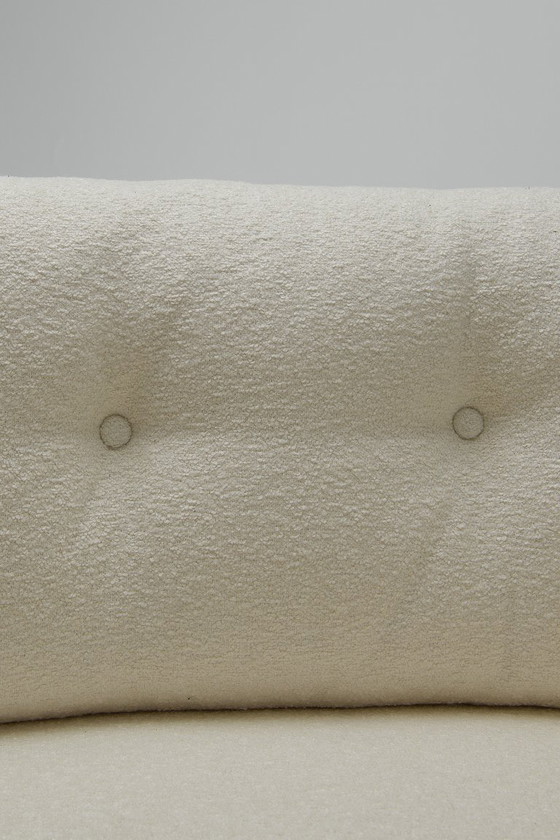 Monte Carlo 3-Seater Sofa in White Bouclé - Ingvar Stockum – 3-5 seaters, Textile (photo 9 of 9)