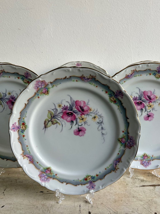 Image 1 of 6x Limonges Eetbord