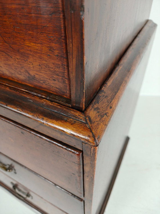 Image 1 of George III Country Tallboy / Chest on Chest