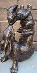 Hasenkuss Bronze
