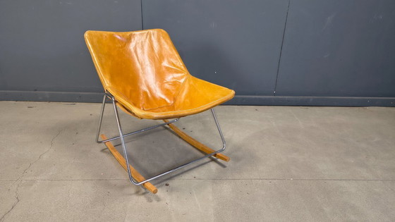 Image 1 of Vintage G1 rocking chair by Pierre Guariche, 1950s