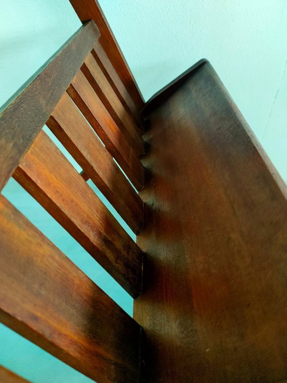 Image 1 of Vintage 1950s/60s book table side table magazine table (Van Teeffelen style)