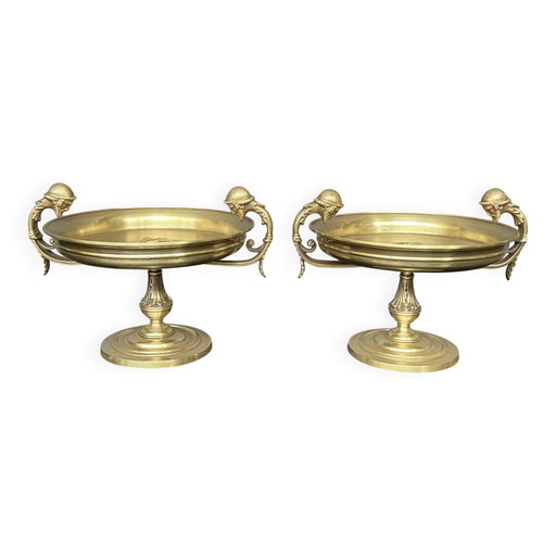Pair of bronze sweet bowls. – BD Barcelona, vazen