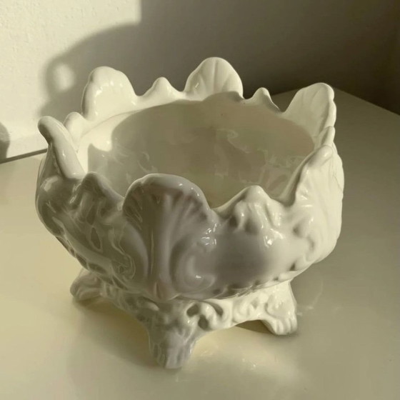 Image 1 of Antieke Franse aardewerken theepot, 1873