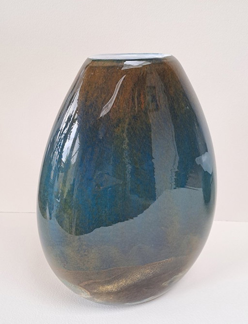 Juego de 2 jarrones de cristal