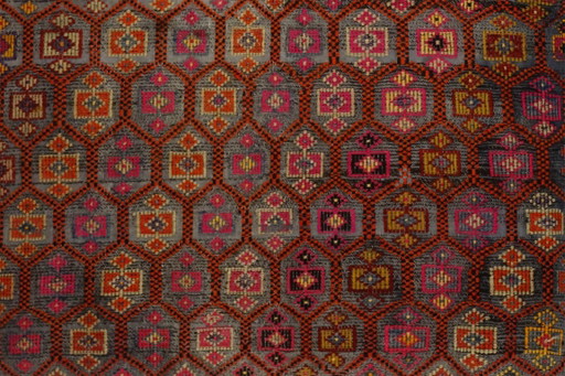 Vintage Anatolian Yoruk Kilim 277 × 156 cm – Handwoven Wool Rug – vloerkleden en tapijten (photo 2 of 11)