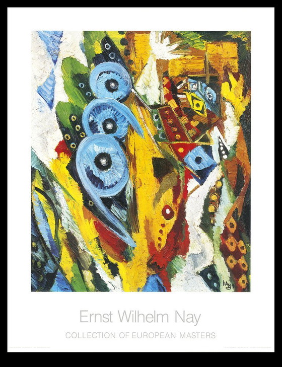 Image 1 of Nay, Ernst Wilhelm - Scala di Giacobbe - Collezione di maestri europei - Stampa artistica