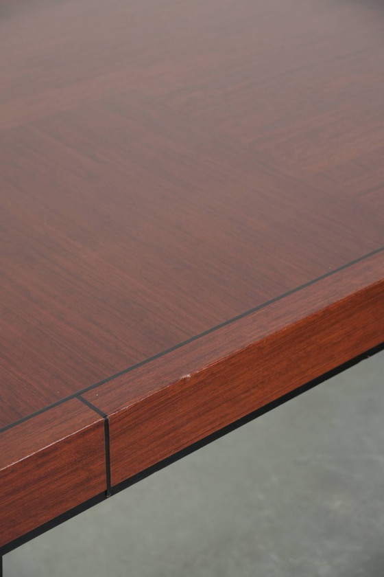 Image 1 of Beautiful, spacious 6-person Art Deco design dining table by Schuitema from the Decoforma series with unique details.