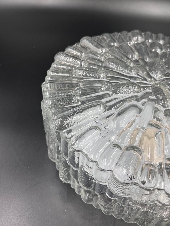 Image 1 of Massive molded glass ceiling light