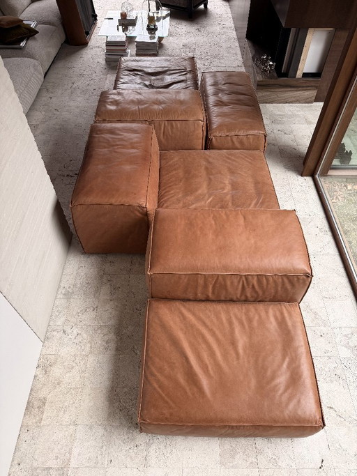 Living Divani Extra Soft – modulaire banken, Leather