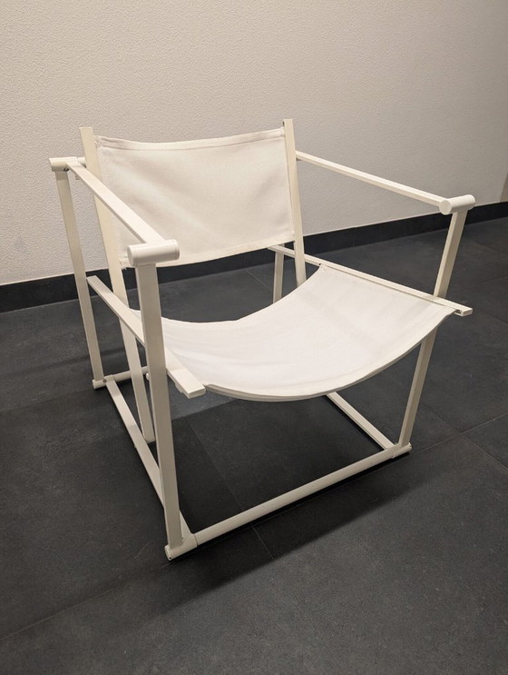 Image 1 of 2x Fauteuils Cube Pastoe FM60 (blanc) - Radboud van Beekum