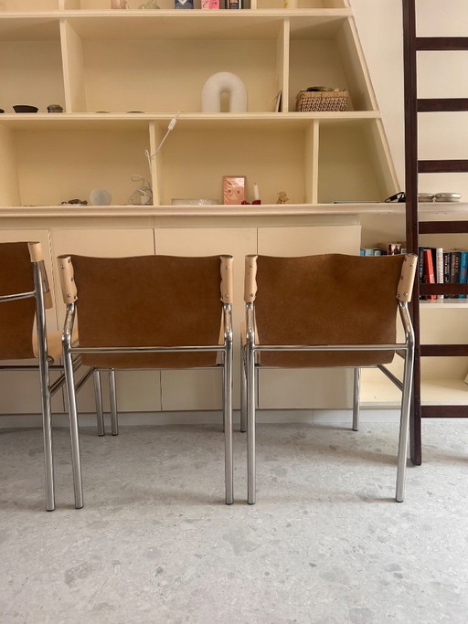 Chrome chairs