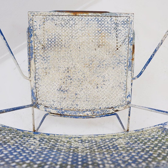 Image 1 of Poltrona vintage in metallo traforato degli anni '50