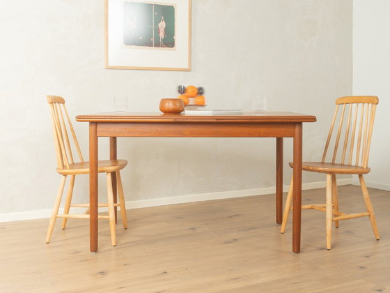 1960s Dining Table, Poul Hundevad – Wood (photo 5 of 12)