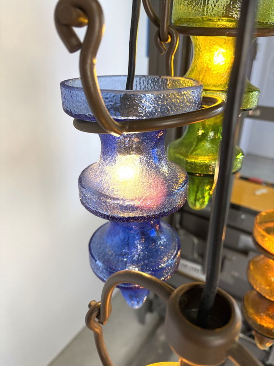 Brutalist stalacticte chandelier by nanny Still for Massive Belgium, 1960s – Glass, Metal (photo 8 of 13)