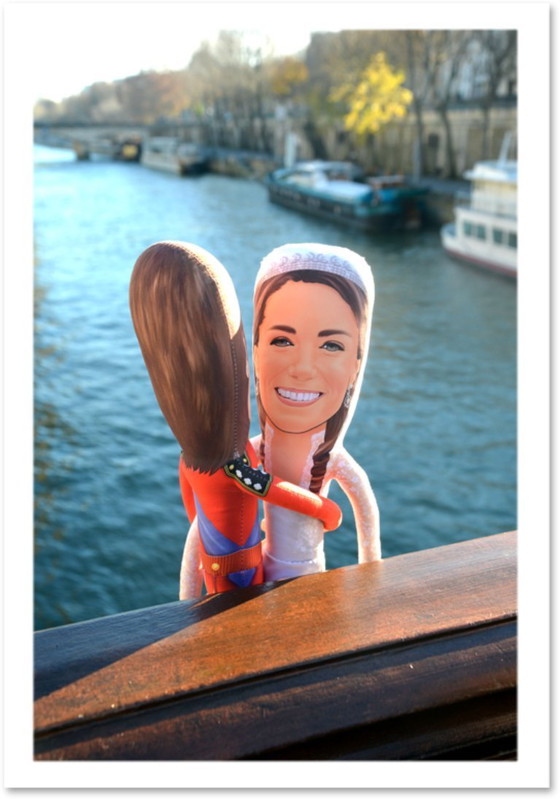 Image 1 of Kate Middleton Art Doll Collectible | Princess of Wales Gift | Royal Family Decor | British Royal Gift