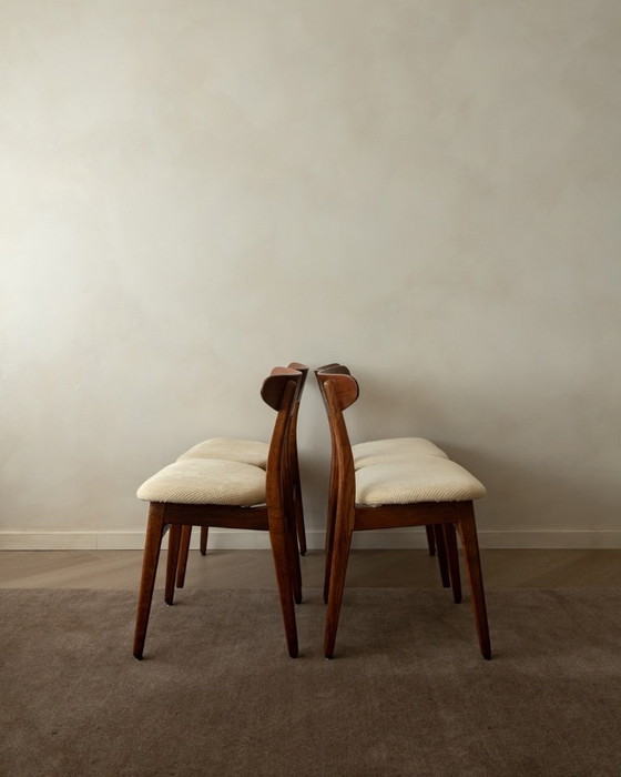 Image 1 of Set di 4 sedie da pranzo CH30 di Hans J. Wegner per Carl Hansen & Søn