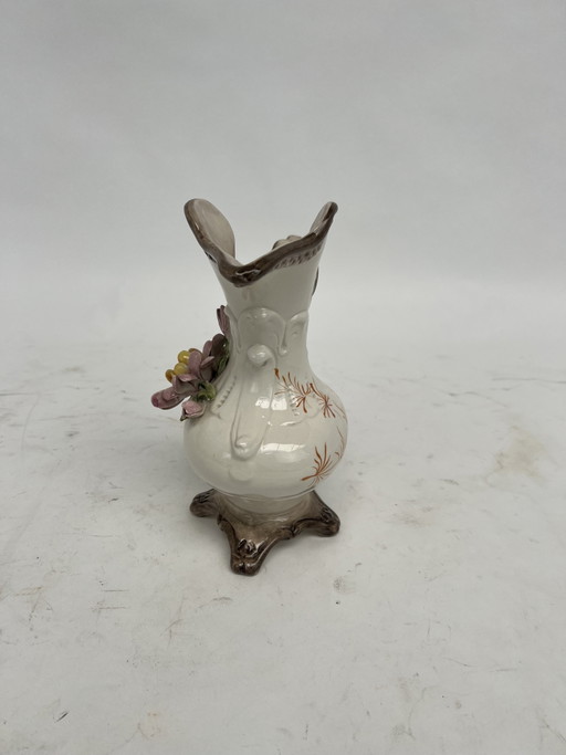 Italian Bassano porcelain vase/jug ca. 1960